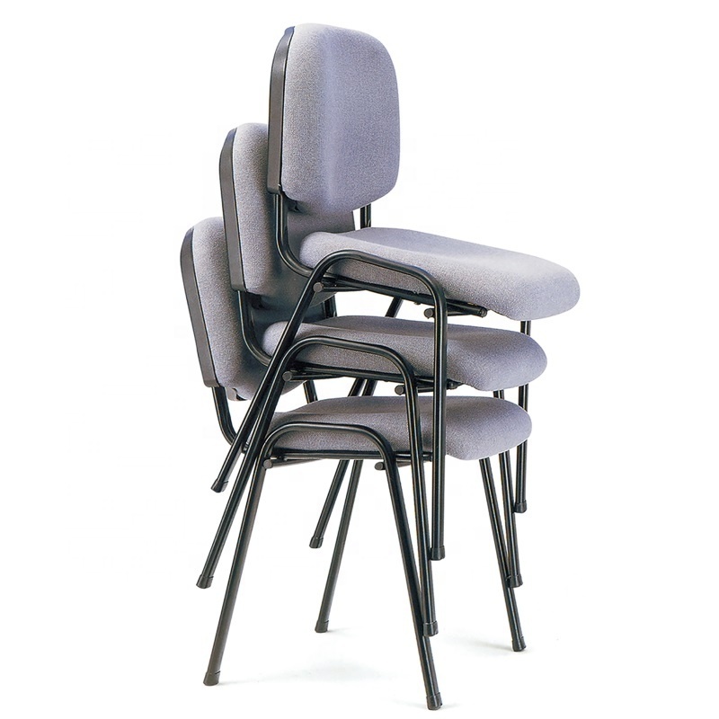 Modern Cheap Reception Chairs Wholesale Green Metal Library Visitor Office Chair Polyurethane Foam Chairs