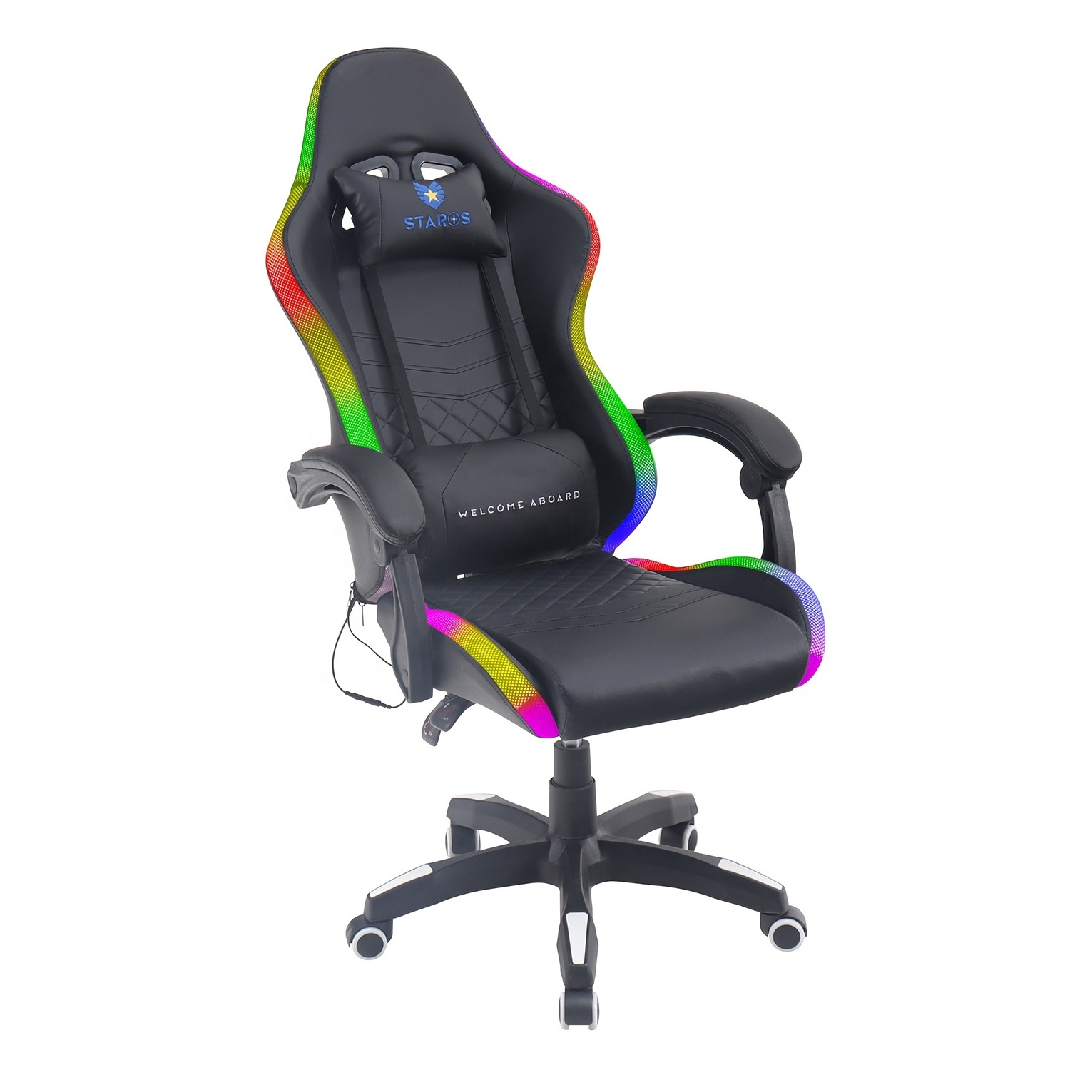 Gamer Racing Computer Cheap Black Economic Racing Chair Mesa Silla Gamer Racing With Led Light Gaming Desk And Chair