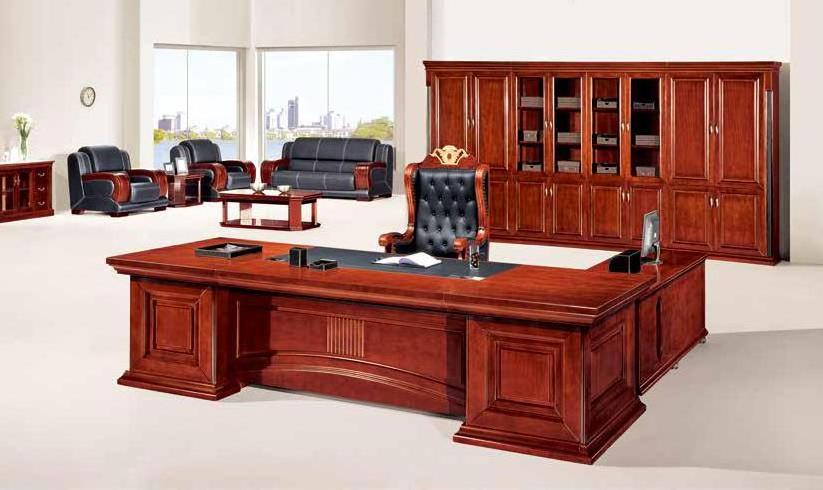 big wooden antique wooden executive ceo boss escritorio de oficina gerencial executive office table desk set