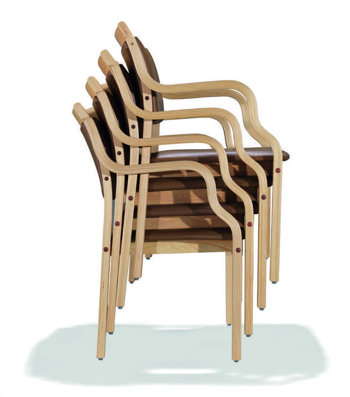 stackable solid wood wooden armchair restaurant dining 4 seats cafeteria table and chair set stackable Dining Table With Chair