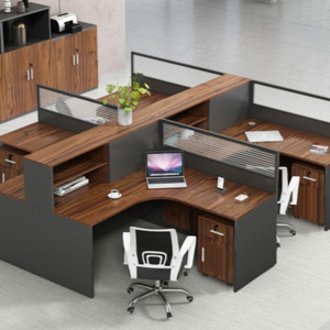 Modern Modular Open Office Furniture Work station Table Person Staff Cluster Office Staff Desk Home Office Furniture