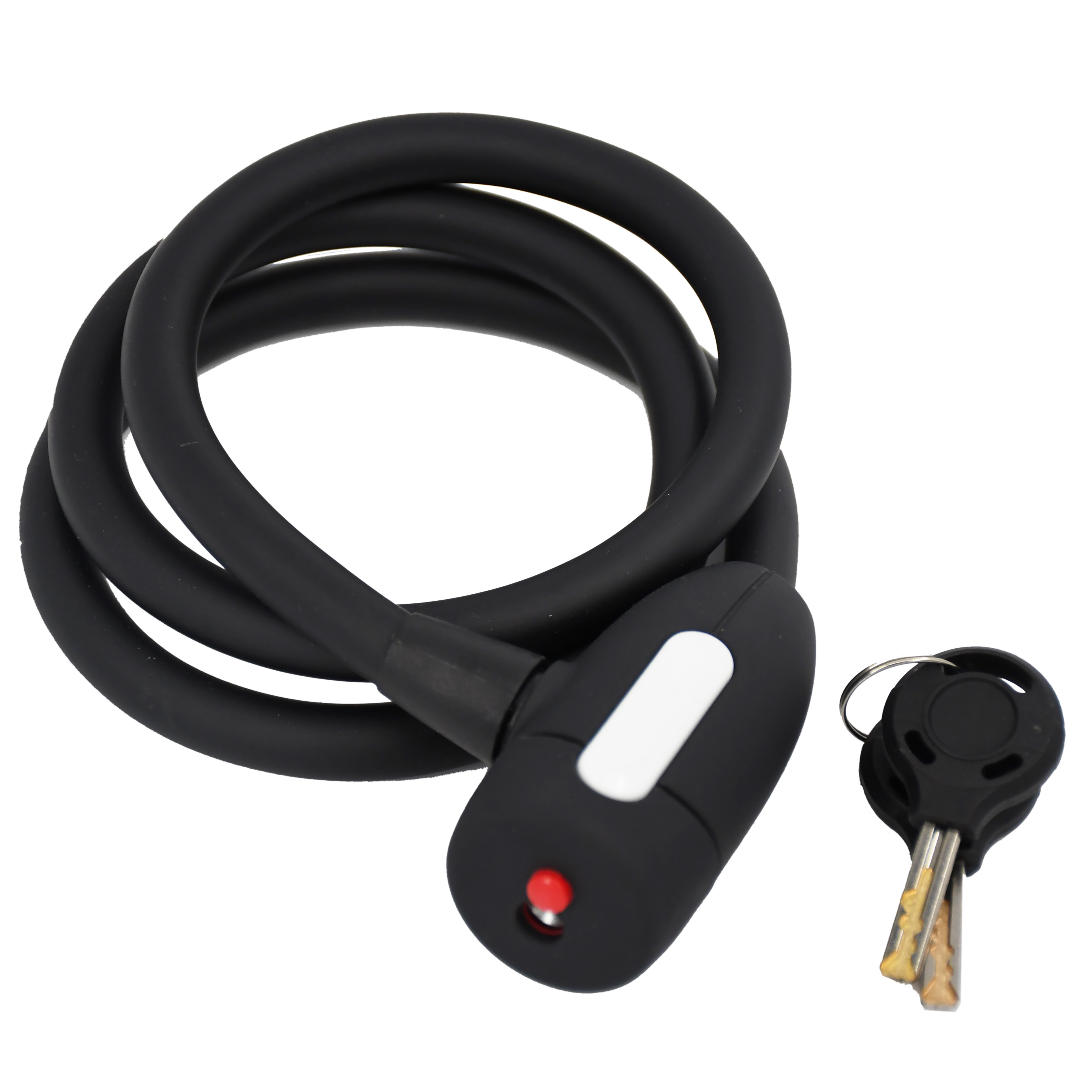 High Quality Bicycle Lock Bike Safety Cable Safety Lock with Key Steel