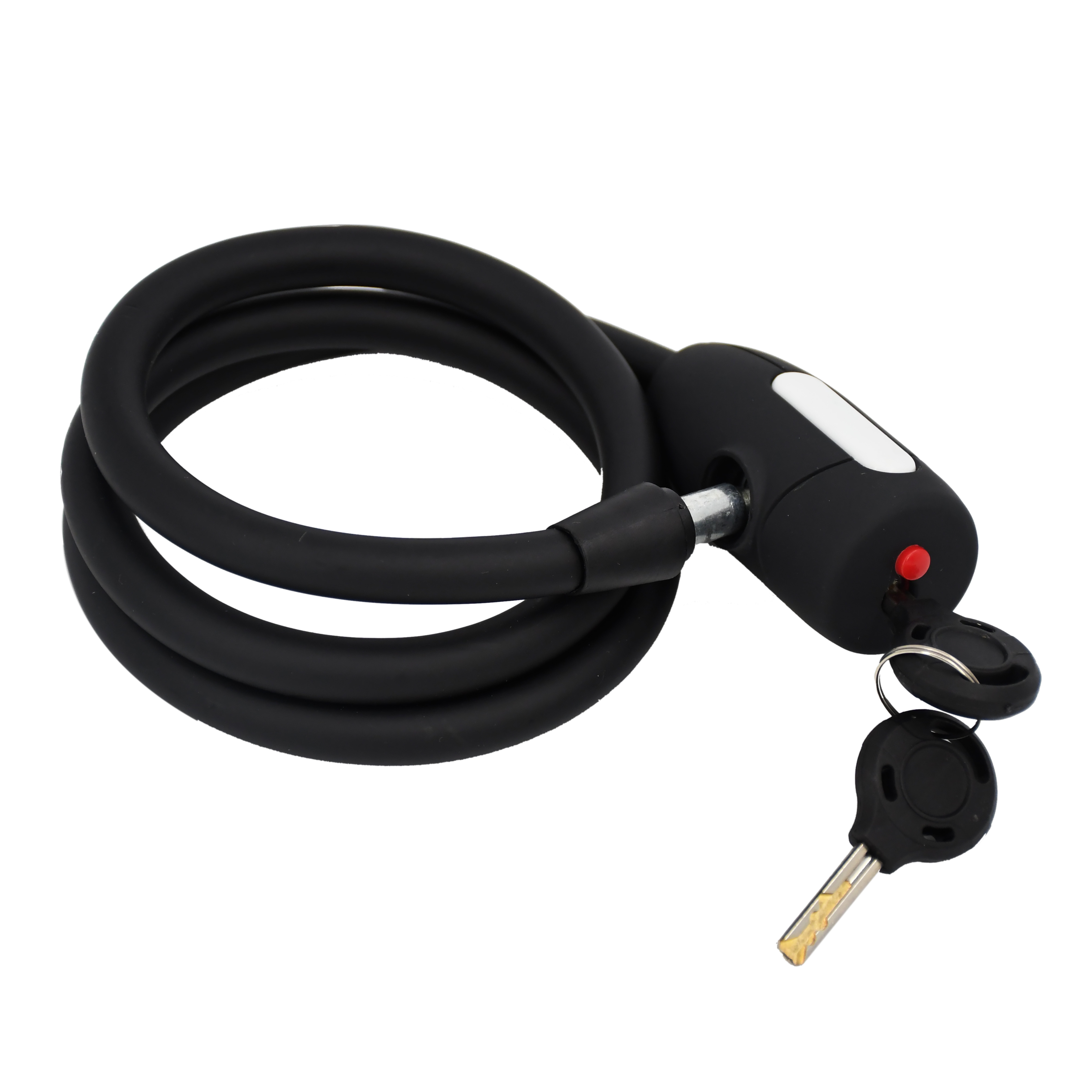 High Quality Bicycle Lock Bike Safety Cable Safety Lock with Key Steel