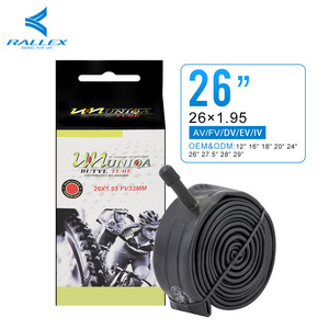 RALLEX Top quality 26" 27.5" 28" 29" ROAD Mountain Stroller 26*1.75/2.125mtb bike bicycle inner tubes