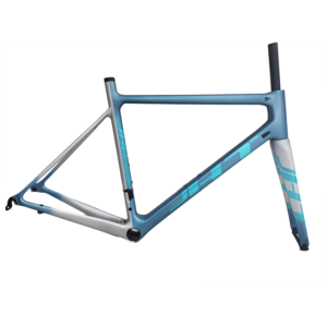 Fashionable road bike frame frame bicycle  disc bicycle carbon fiber bike frame with high quality