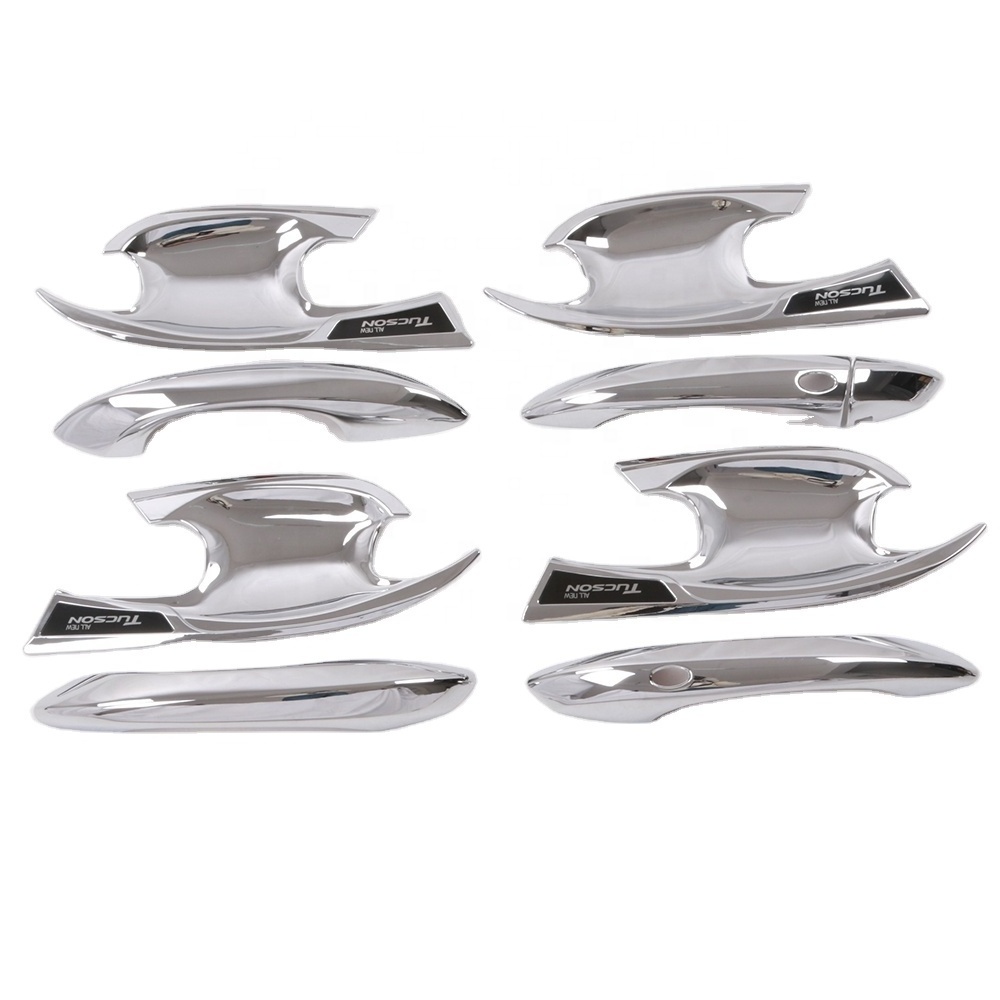 WZXD New Car Model Abs Plastic Chrome Trim Accessories Chrome Body Kit For Hyundai Tucson 2021