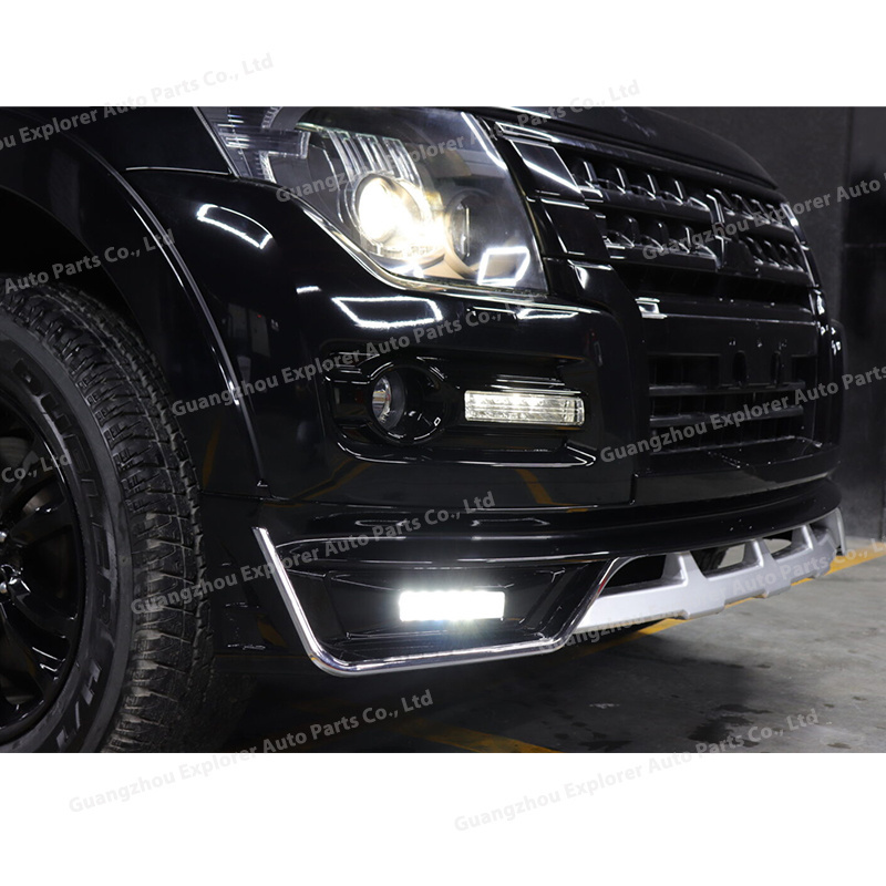 Wholesales Conversion Kits for Pajero 2012-2018 Upgrade to 2020 Auto Part Accessories for Mitsubishi Pajero Facelift Bodykit