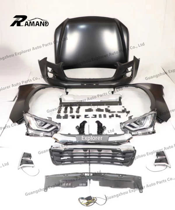 Ramand Bodykit for D-max 2012-2020 to 2023 Modification Parts Front Bumper for isuzu dmax 2014 body kit de cuerpo para