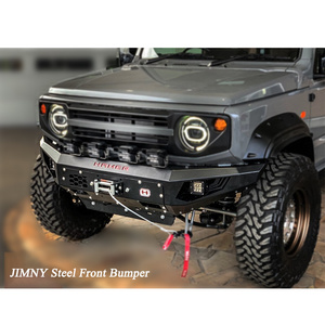 JIMNY Steel Front Bumper Bar 2019 for Suzuki Jimny Jb74 Auto Lighting Parts Suzuki Jimny Body Kit Standard Size