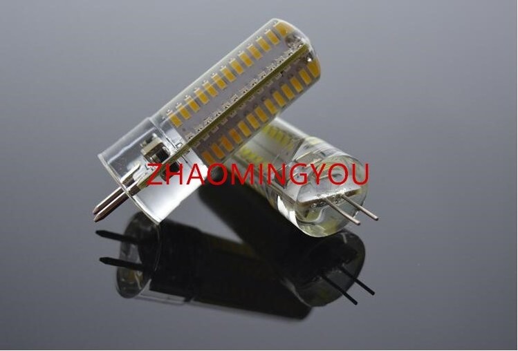 DIMMABLE GY6.35 3014SMD LED Lamps 110V 220V 12V 7W 9W 12W 15W Corn Light Bulb Droplight Chandelier