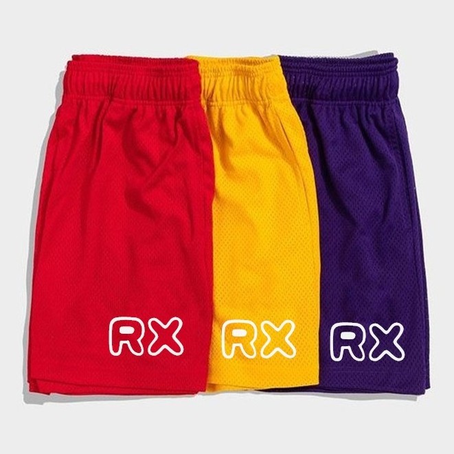 2024 Custom Basketball Shorts Plain Design Double Single Layer Training Summer 5 Inch Inseam Men's Mesh Short Shorts