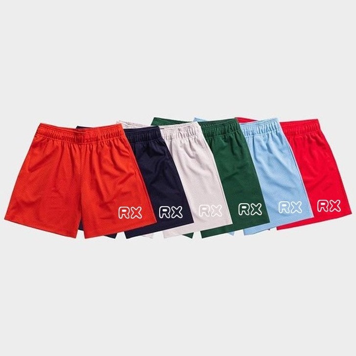 2024 Custom Basketball Shorts Plain Design Double Single Layer Training Summer 5 Inch Inseam Men's Mesh Short Shorts