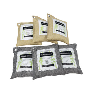 Natural Fresh Bamboo Charcoal Room Air Freshener Bags Activated  Purifying Charcoal Bag