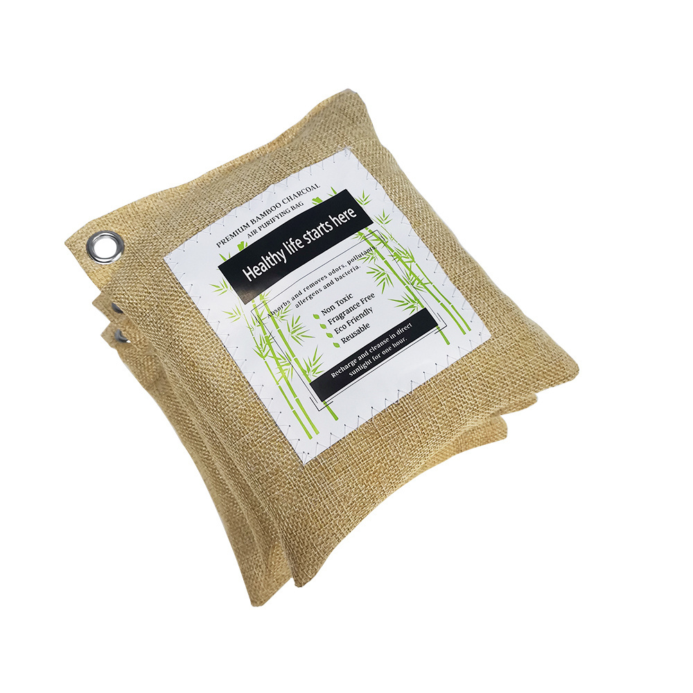 Natural Fresh Bamboo Charcoal Room Air Freshener Bags Activated  Purifying Charcoal Bag