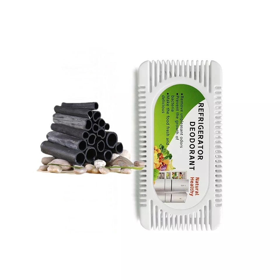 Eco Friendly Deodorant Box Odor Eliminator Activated Bamboo Charcoal  refrigerator deodorizer