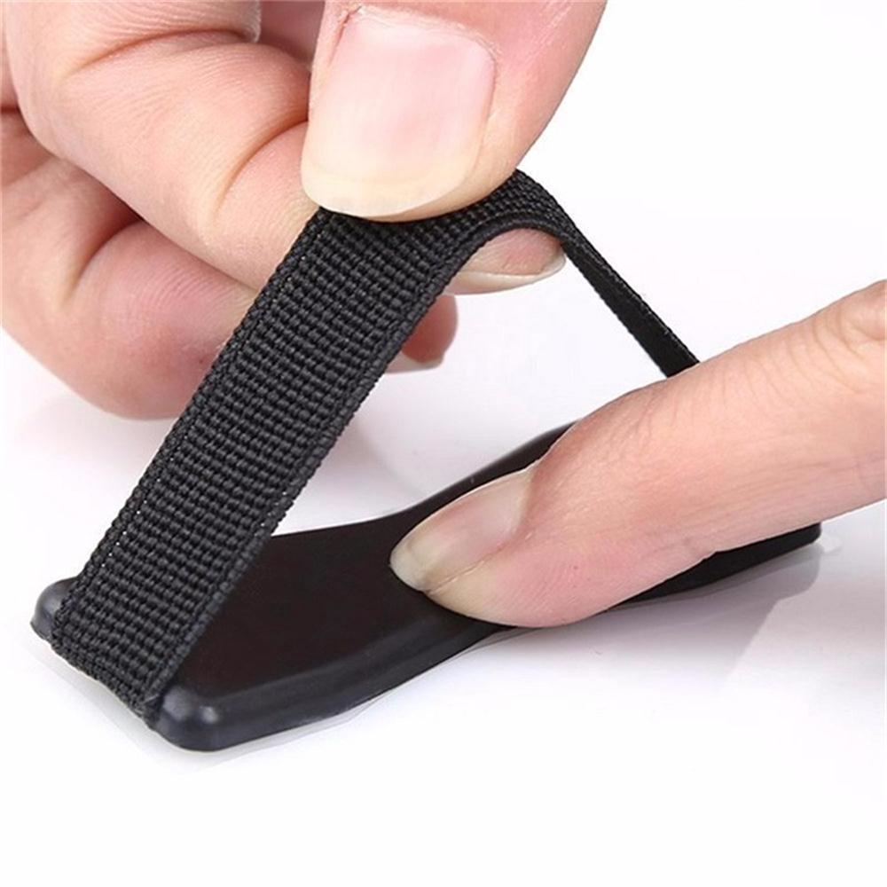 Cell Phone Grip Holder Mobile Phone Strap Anti Slip Finger Grip Mount Hold Device with One Finger