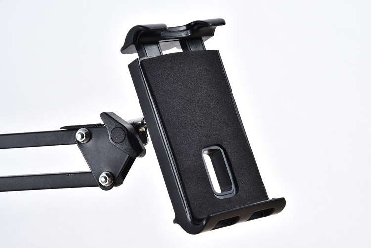 New 360 Rotation Folding Lazy Tablet and Phone Mount Bracket Holder Extendable clamp for 4-5.5 inches cell phones