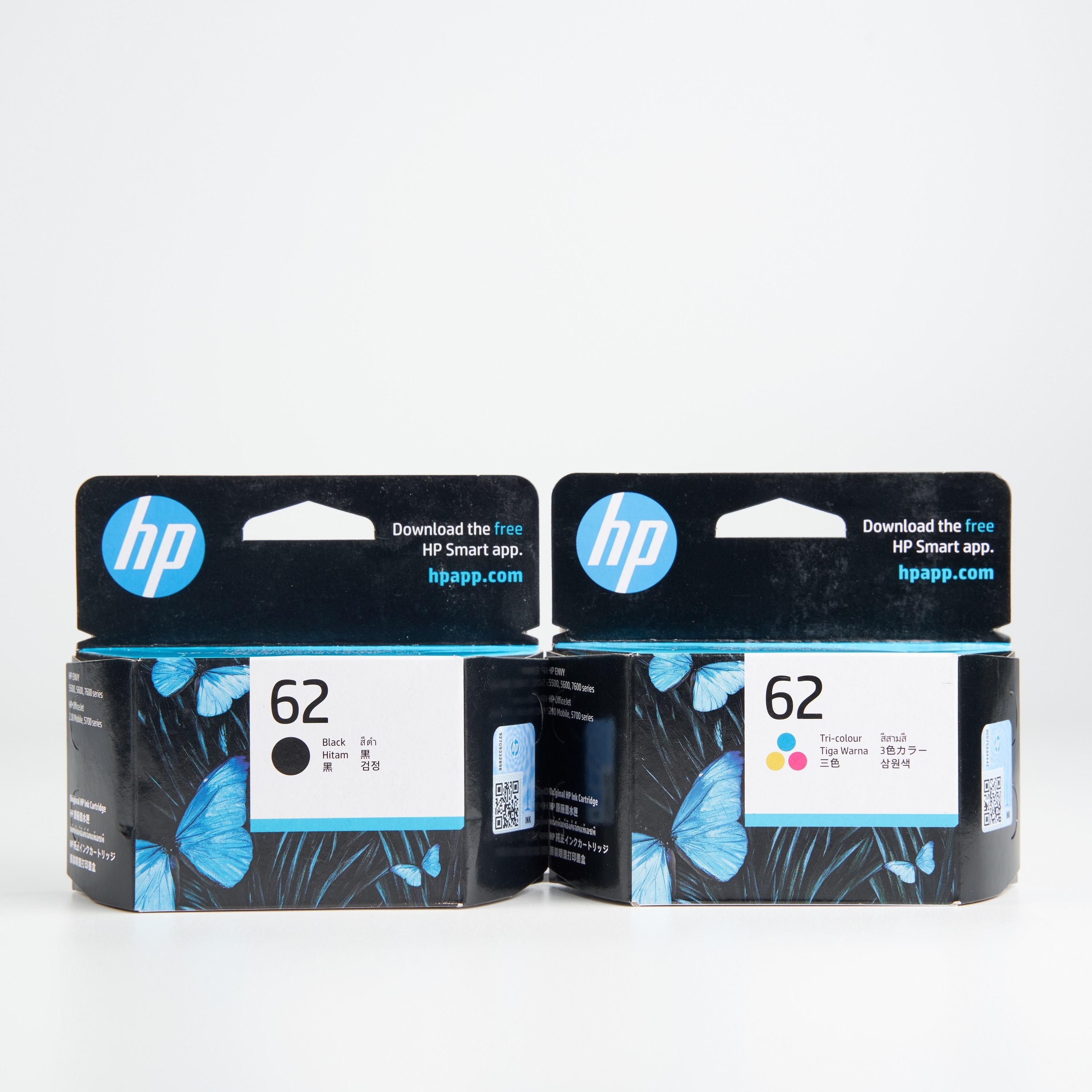 Printer Supplies 62 Tri-color C2P06AA Original Ink Cartridges Singapore Thermal Inkjet Standard Capacity Ink Cartridges