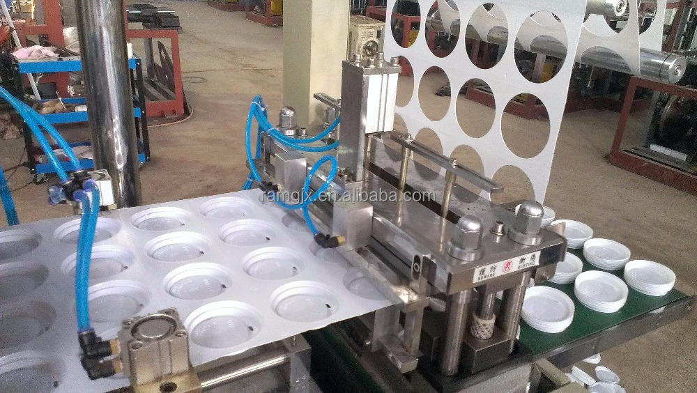 paper cup lid making machine/ plastic lid making machine / Coffee cup lid machine