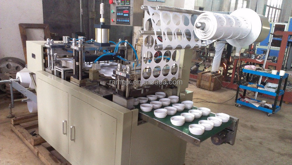 paper cup lid making machine/ plastic lid making machine / Coffee cup lid machine