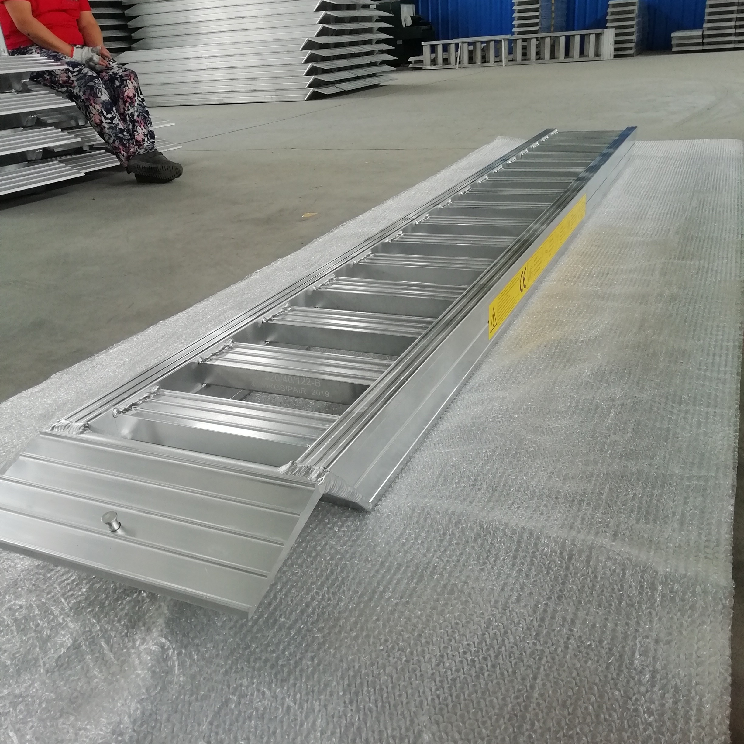 4T aluminum loading ramps for rollers