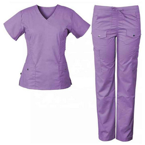 Wholesale Doctors And Nurses Female Scrub Nursing Uniform Sets Women & Man Jogger Medical Nursing Scrubs Uniforms Sets