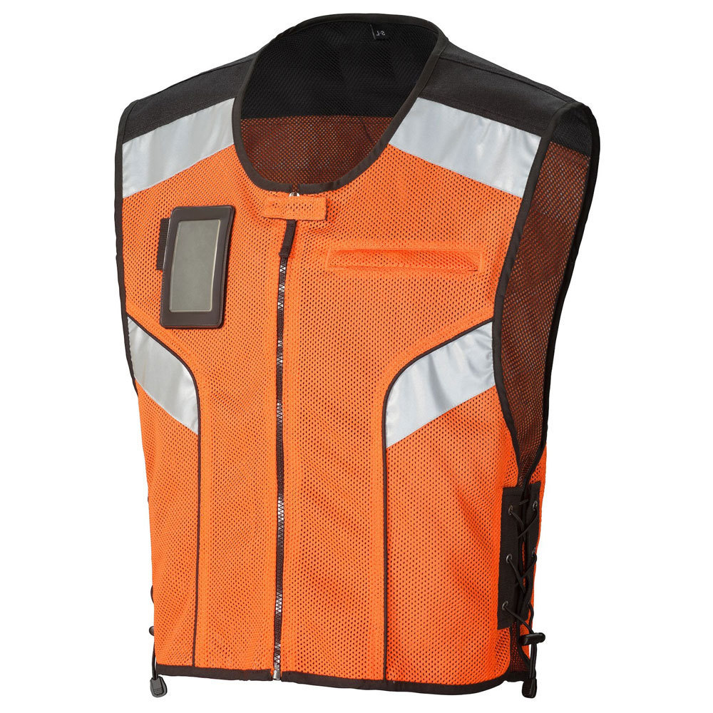 Men's Multi-Pocket Multi-Zip Biker Safety Vest Workwear Summer Workwear Vest Jacket With Customized Design & Size