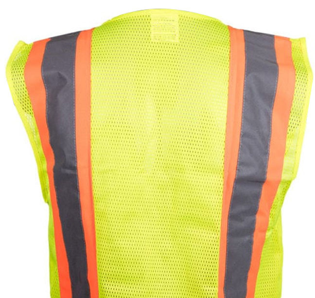 Wholesale Neon Safety Vest with Reflective Strips Custom Multi-Pockets Practical Reflective Worker Vests Jacket