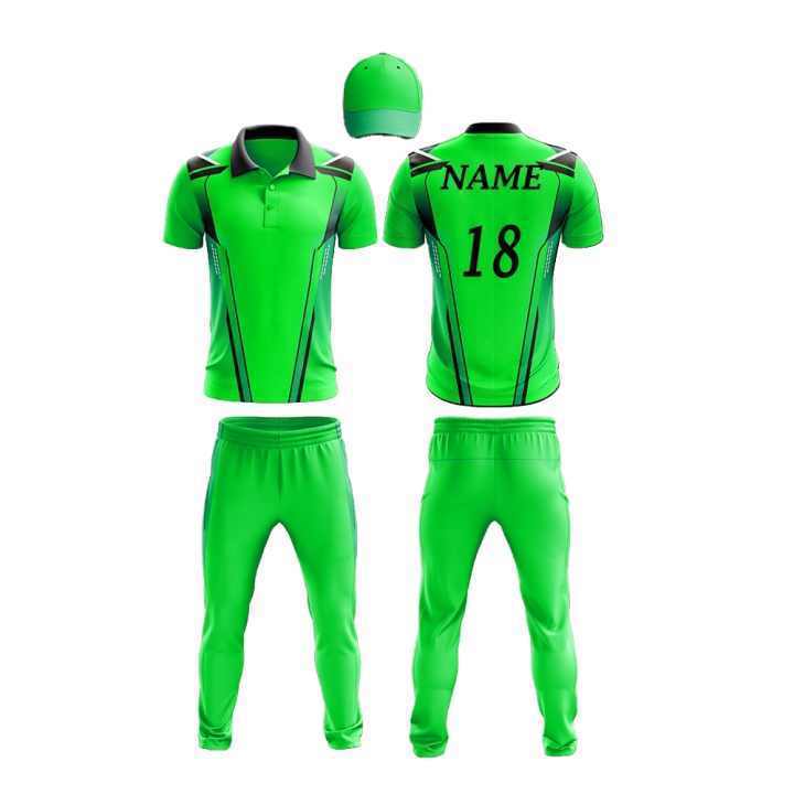 Custom Design Your Own Cricket Uniform Team Cricket Training Jersey & Shorts  Uniform Sets