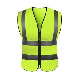 Wholesale Reflective Custom Logo Safety Vest safety with Pockets Class 2 High Visibility High Quality Safety Vest