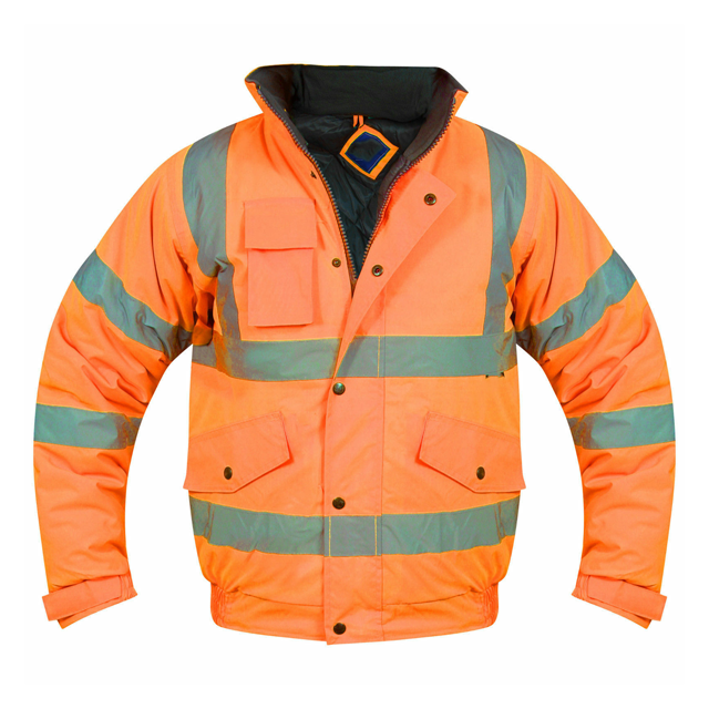 Safety Jacket Construction Reflective Clothes Environmental Safety Reflective High Visibility Work wear Safety Worker Jacket