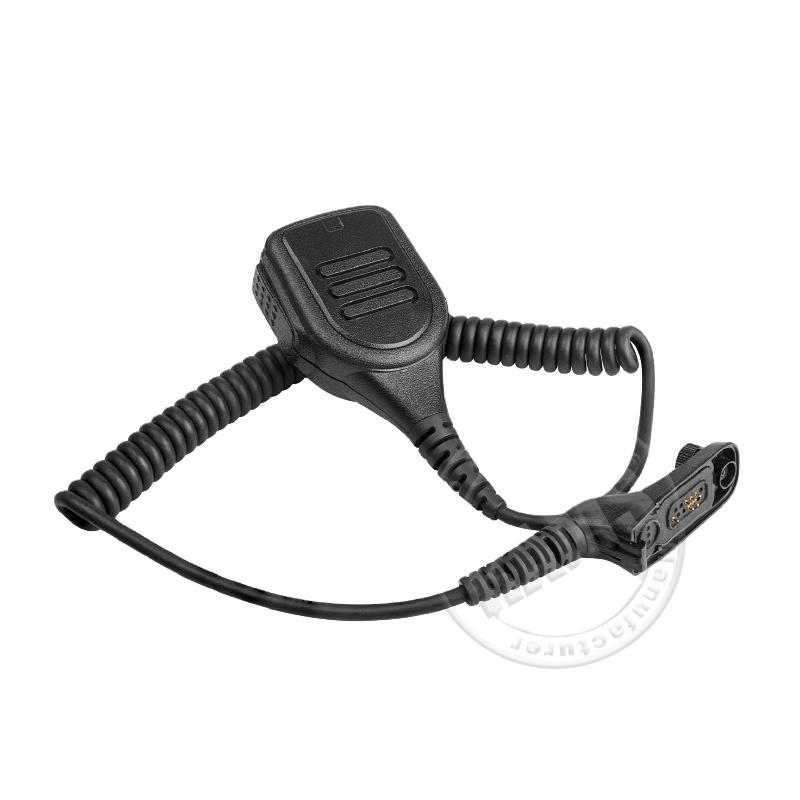 mobile radio shoulder speaker mic walkie talkie ptt Microphone for two way radio