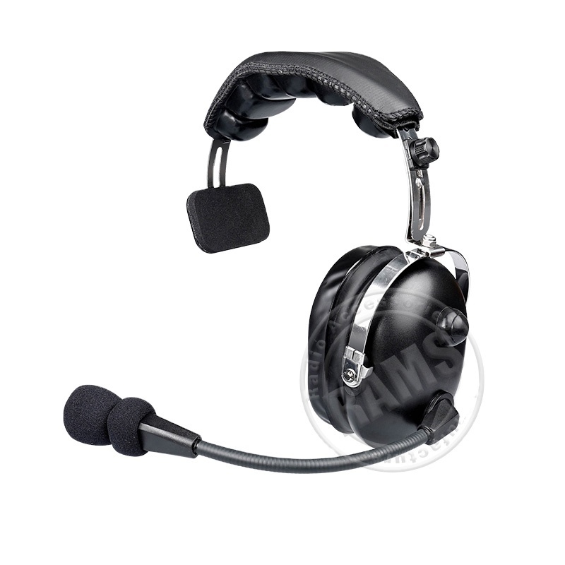 Over-the-head Single muff Headset For Hytera Walkie Talkie Headset