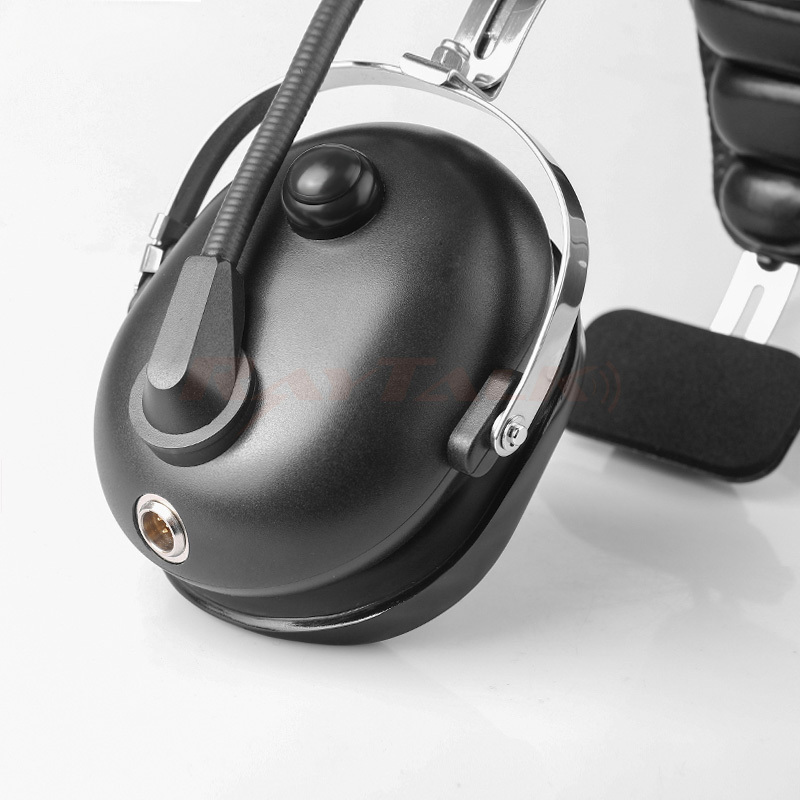 Over-the-head Single muff Headset For Hytera Walkie Talkie Headset