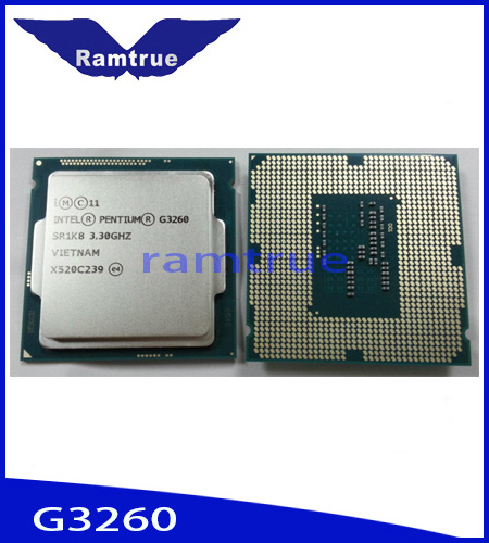 100% original clean pull used cpu for Intel Pentium G3260 CPUs