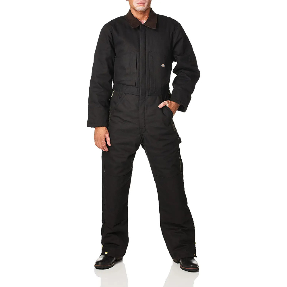 Black Safety Coverall Oil Fields Workers Safety Suit  Workwear Safety Clothing 2023