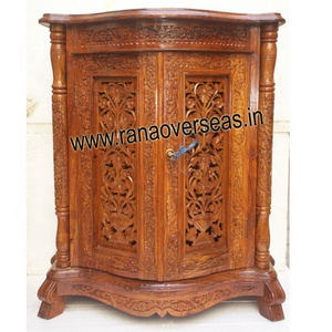 Elegant Bronze Color Wooden Middle Size Altamira With Hand Crafted Design for Home And Office