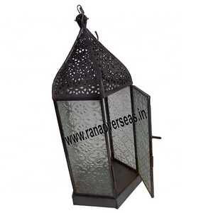 Decorative Hanging Candle Lanterns Made Of Iron For Christmas Wedding Party And Outdoor Decor