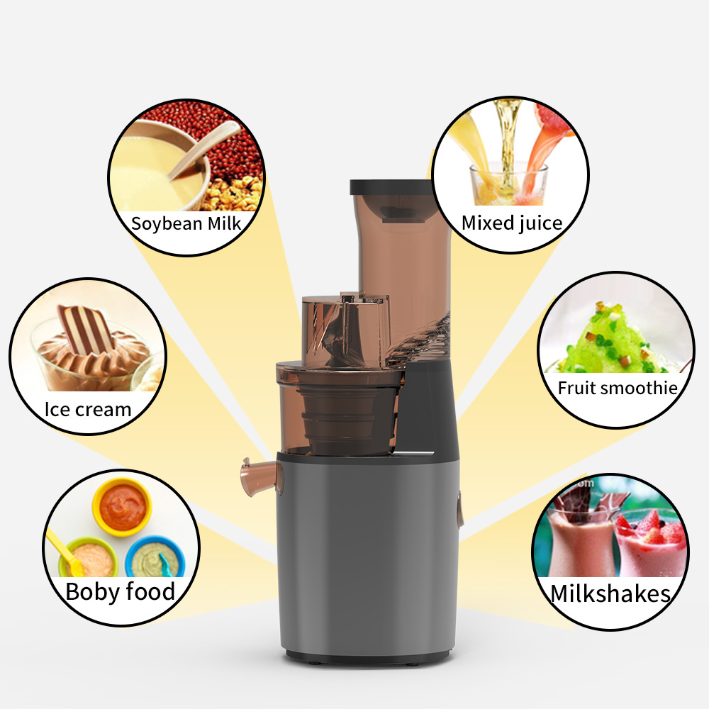 electric commercial machine cold press best fruit machine blender stainless steel whole masticating slow extractor juicer