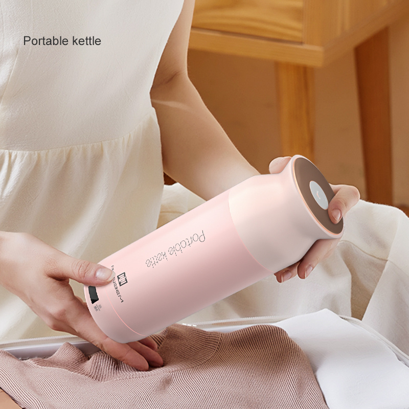 Ranbem 1026R Hot Sale Electric Heating Tea And Coffee Cup Hot Water Bottle Electric Heating Pot Travel Water Kettle