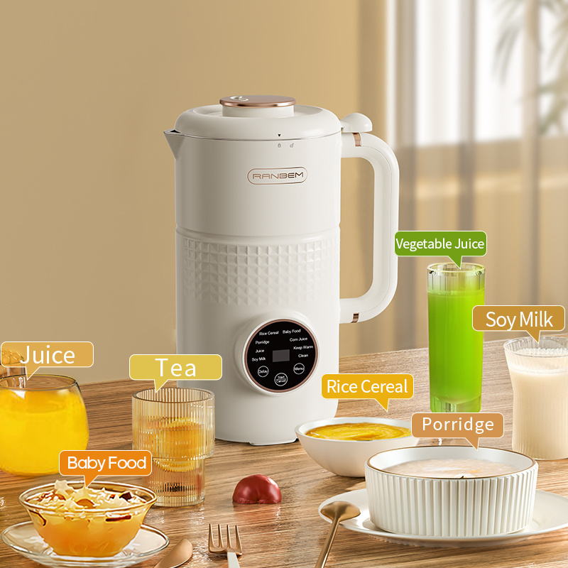 mini automatic portable blender juicer personal  bean  grinding machine 2 in 1 set home multifunctional soy milk maker