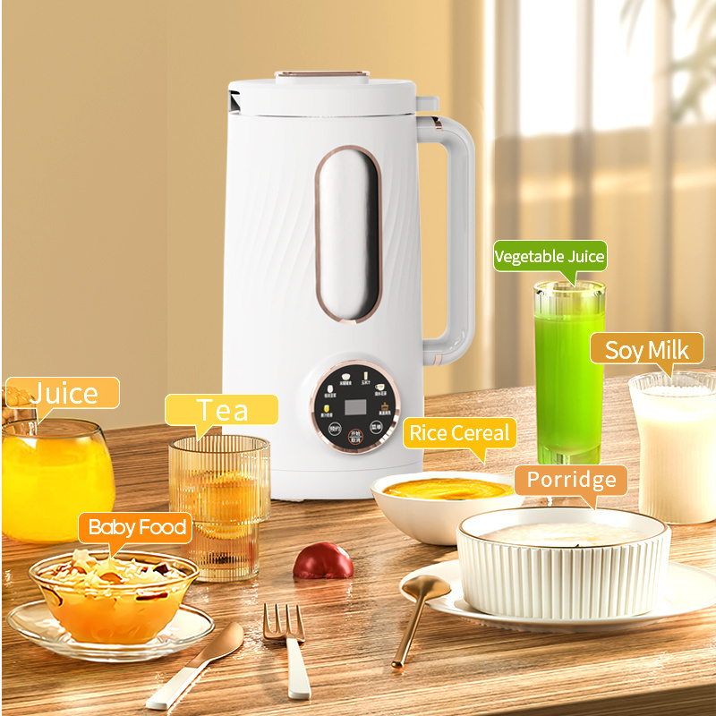 New Arrival Household Electric Intelligent Food Processor Soup Maker Nut Milk Maker Soymilk Maker