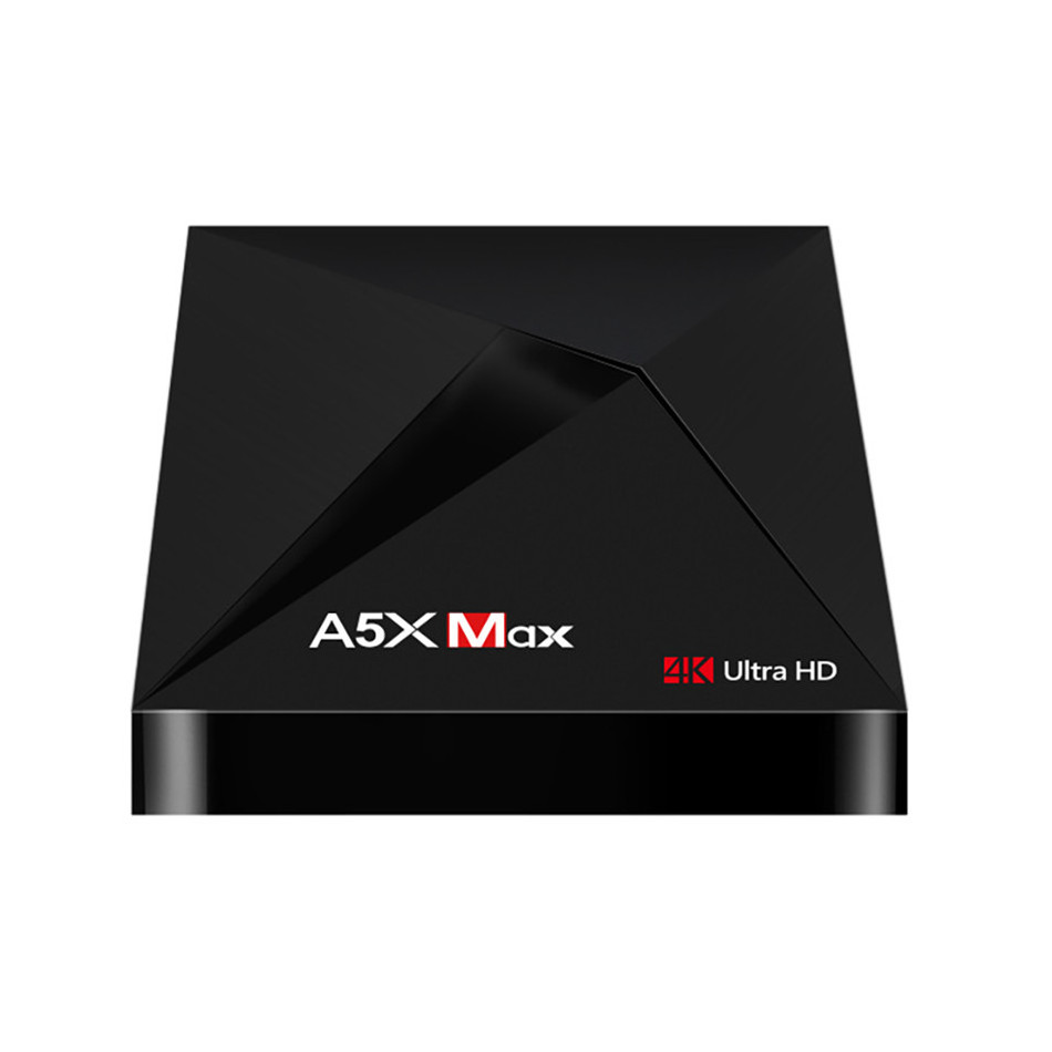 OEM Screen Rotation A5X Max RK3318 RK3328 4GB RAM 32GB ROM 4K Android TV Box for Advisement Player