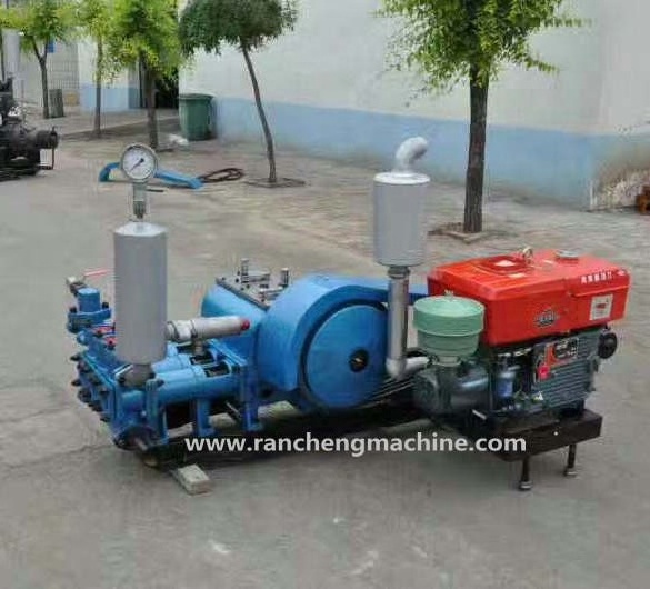 Bw450 Horizontal Three Cylinder Reciprocating Single Acting Piston Pump for Water and Mining Drilling