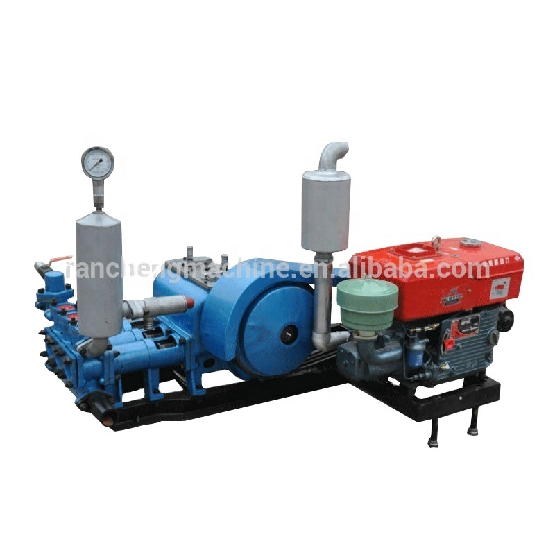 Bw450 Horizontal Three Cylinder Reciprocating Single Acting Piston Pump for Water and Mining Drilling