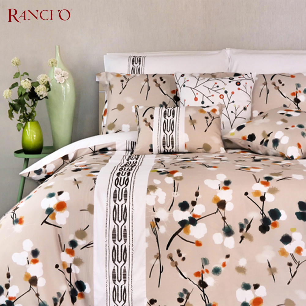 Wholesale Duvet Cover 7pcs Luxury Bedding Sets Embroidery Combine With Printing