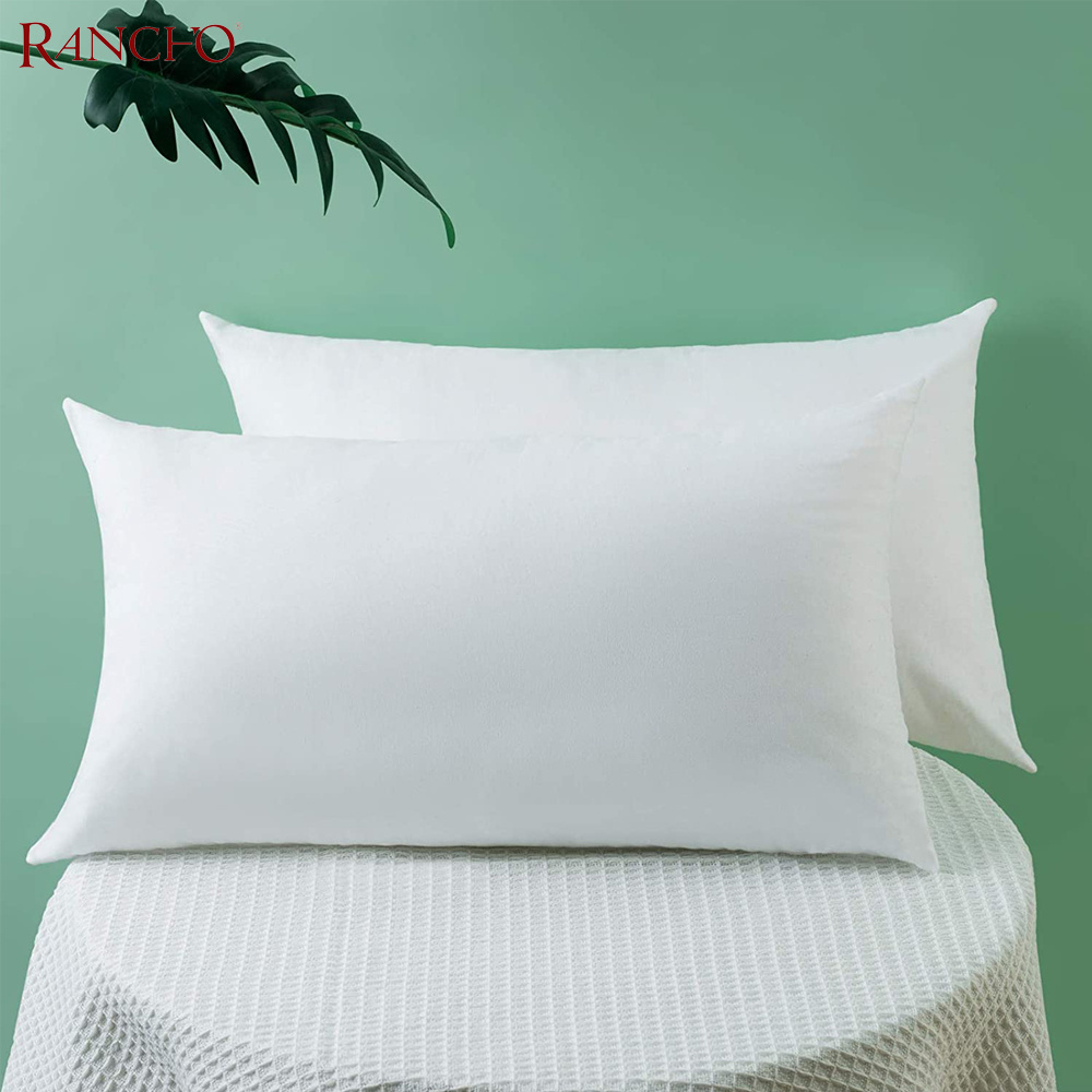 Hot Selling Rectangle White Pillow 100% Polyester Filling High Quality Custom Wholesale Cushion Inserts Inner Cushion Insert