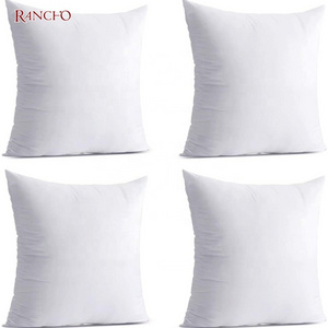 Microfiber Filled  pillow insert decorative microfiber fabric pillow cushion insert 40x40 Cushion Filler Pillow Insert