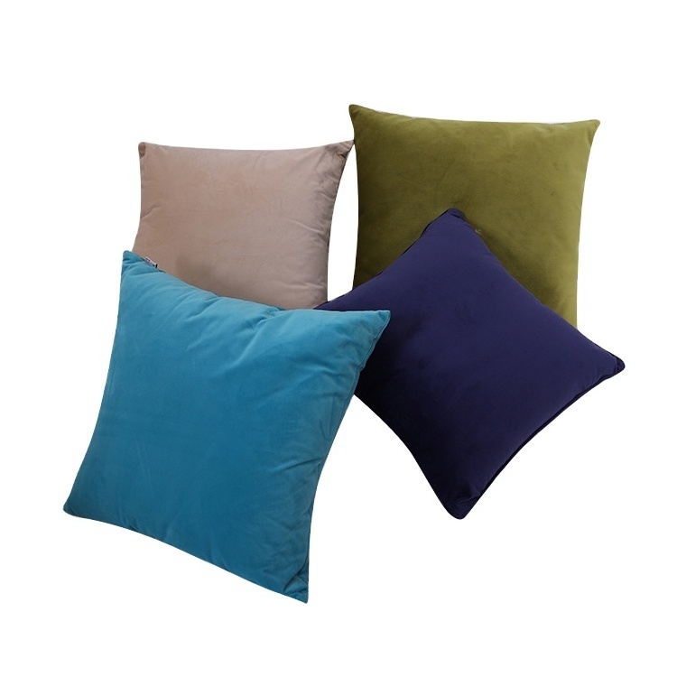 Square Throw Cushion Pillow Chair Sofa Decorative Velvet Cushion Cover