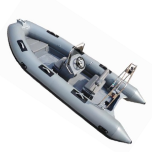 Reinforced Hypalon Orca pvc Rigid Inflatable Hull rhib Boat with Custom Logo and Hydraulic Mechanical Steering System 60hp